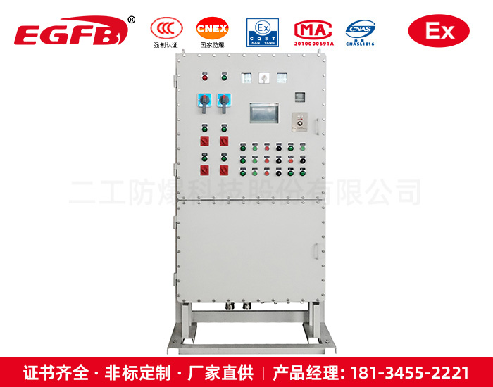 雙腔體IIB級控制儀表防爆配電箱